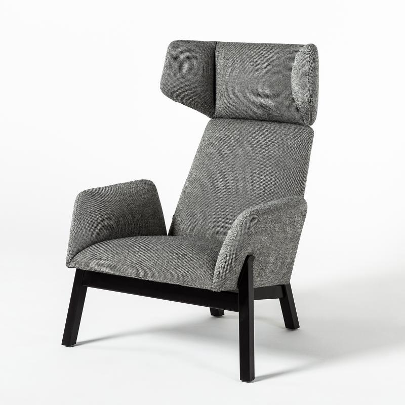 Manta nojatuoli, korkea selkänoja, by Noti, design Piotr Kuchciński