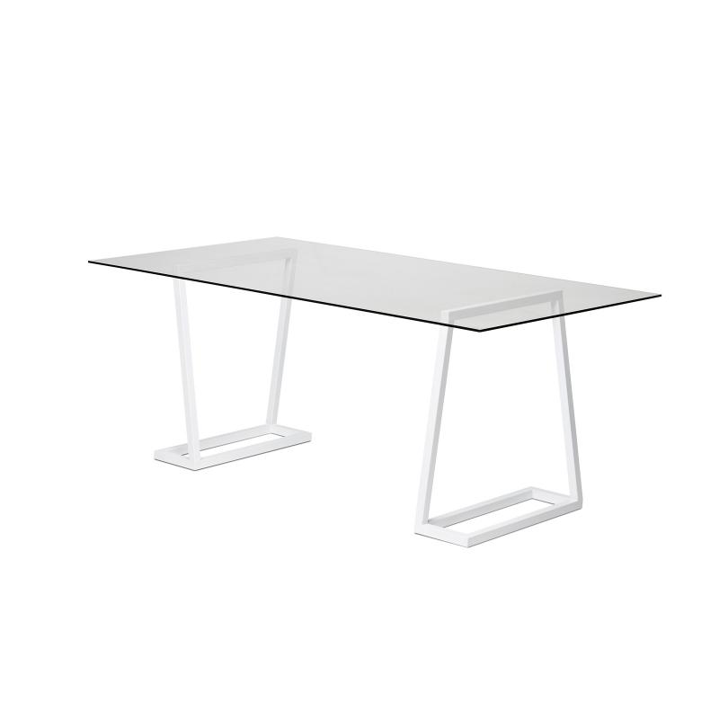 Lume-pöydänjalka, valkoinen, design BEdesign